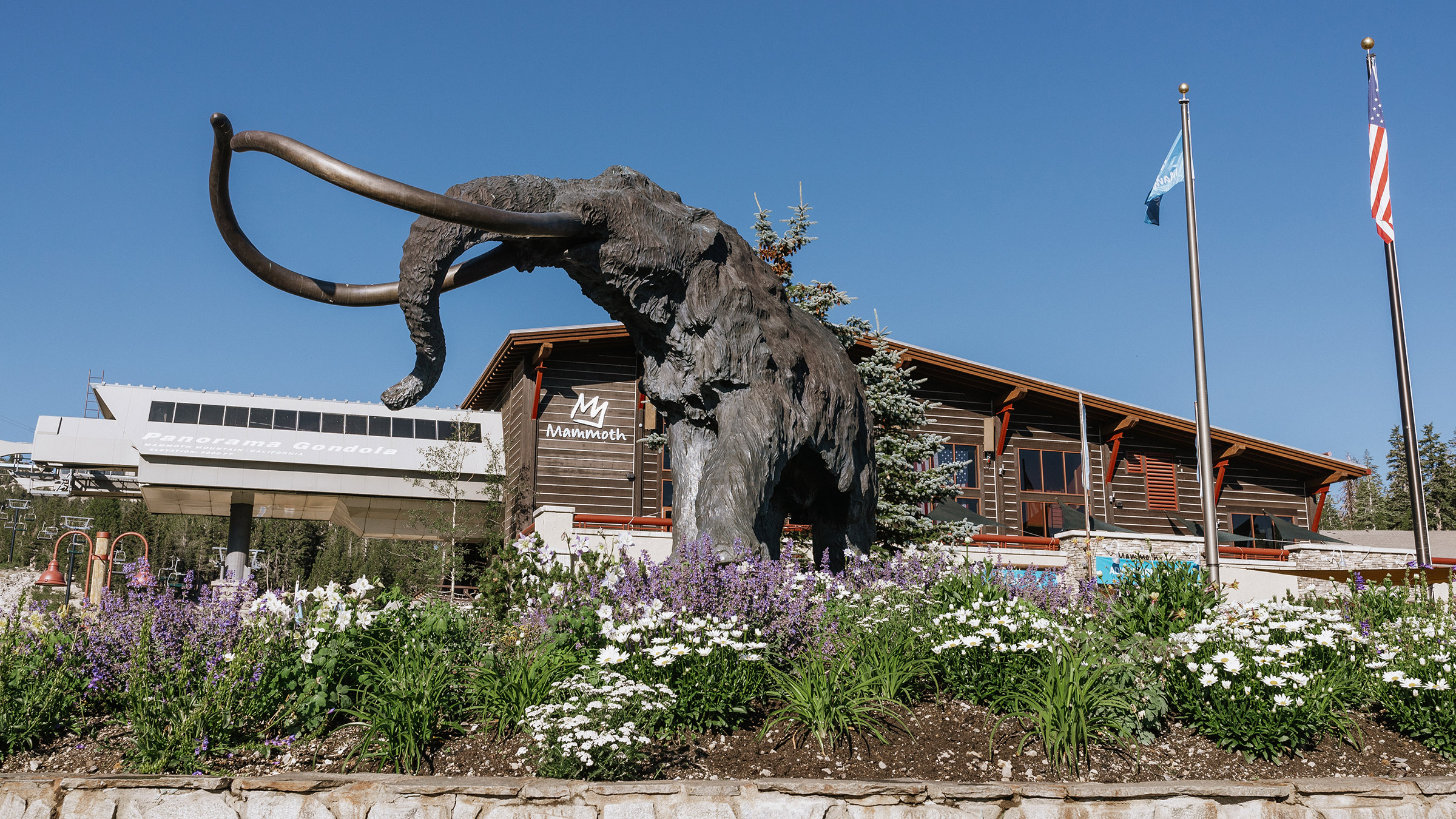 Summer at Main Lodge - Mammoth Mountain